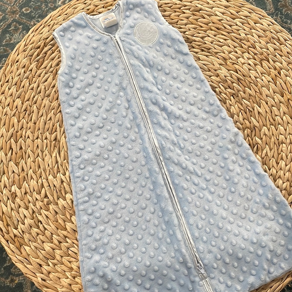 HaloSleep sack minky blue size small